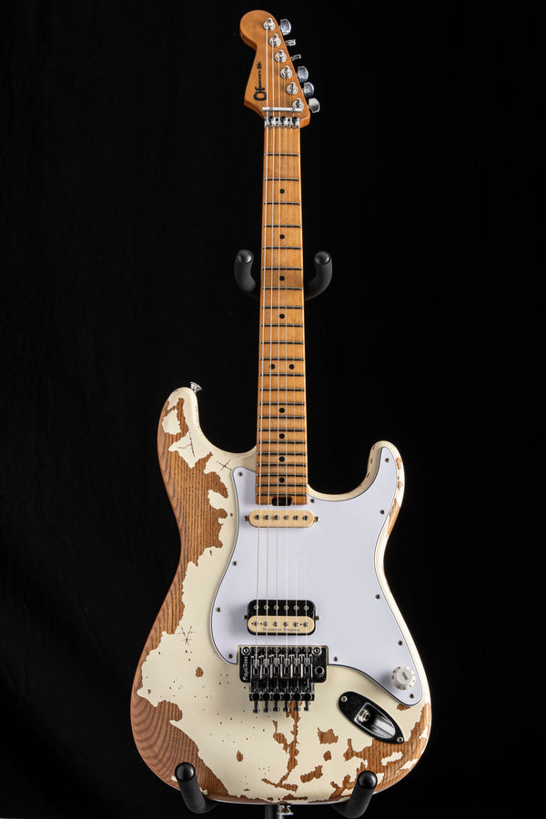 Used Charvel Henrik Danhage Limited-Edition Signature Pro-Mod So-Cal White Relic