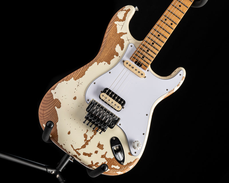 Used Charvel Henrik Danhage Limited-Edition Signature Pro-Mod So-Cal White Relic