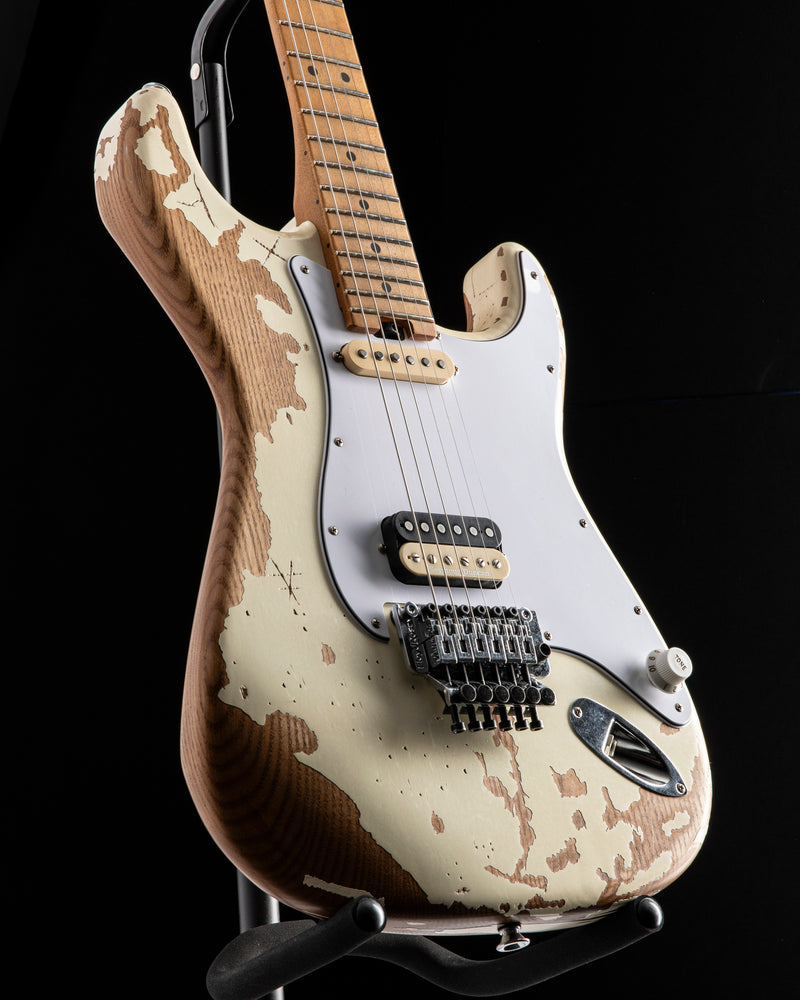 Used Charvel Henrik Danhage Limited-Edition Signature Pro-Mod So-Cal White Relic