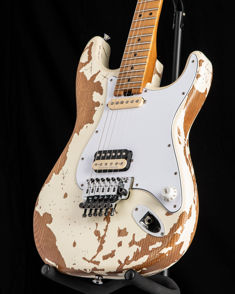 Used Charvel Henrik Danhage Limited-Edition Signature Pro-Mod So-Cal White Relic