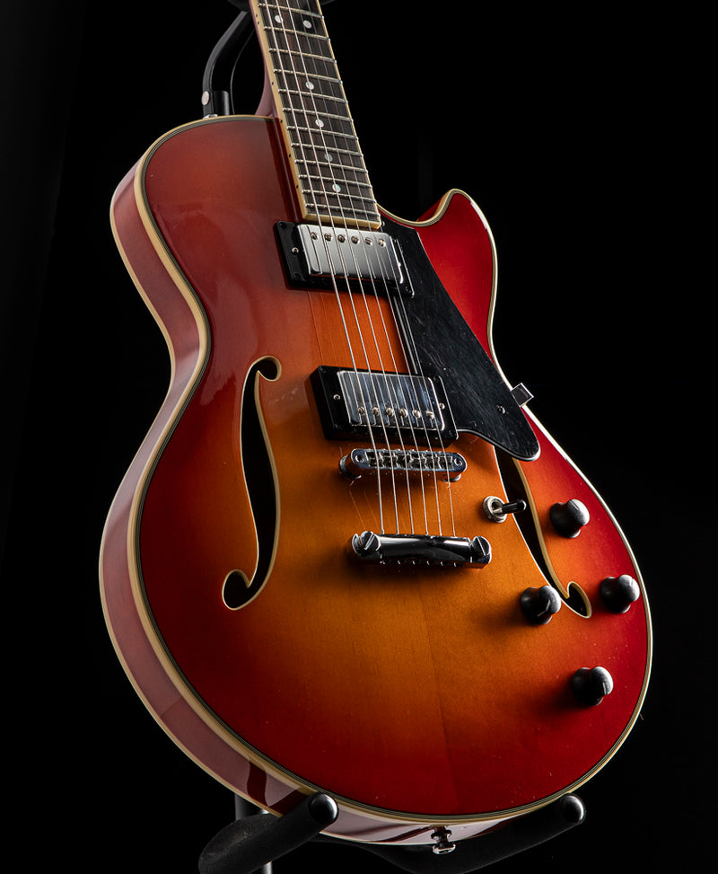 Used Comins CGS-1ES Semi-Hollow Violin Burst