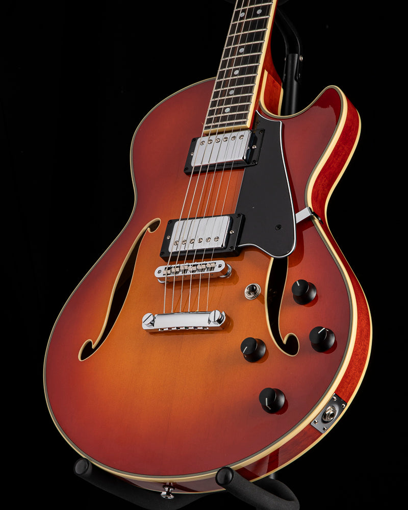 Used Comins CGS-1ES Semi-Hollow Violin Burst
