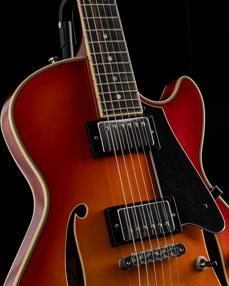 Used Comins CGS-1ES Semi-Hollow Violin Burst