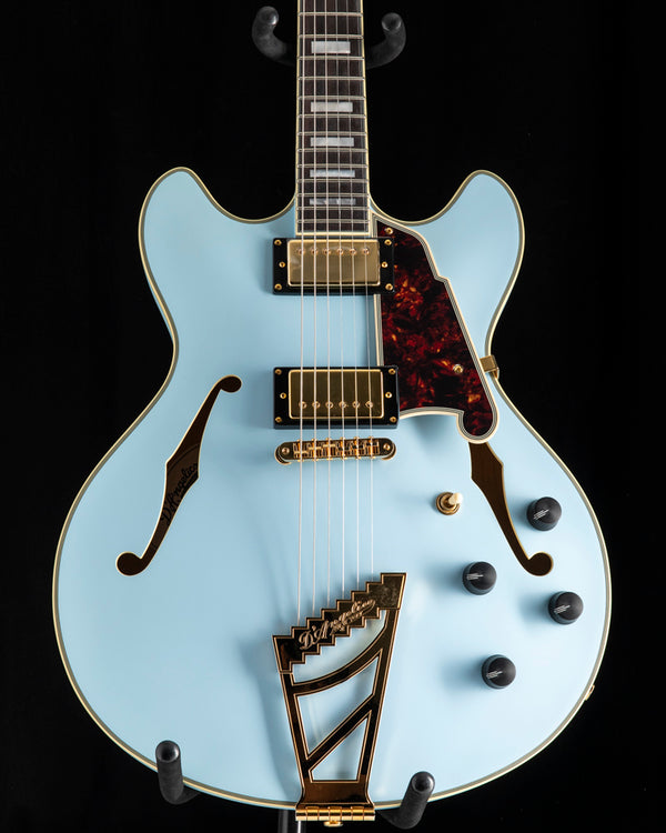 Used D'Angelico Deluxe DC Matte Powder Blue