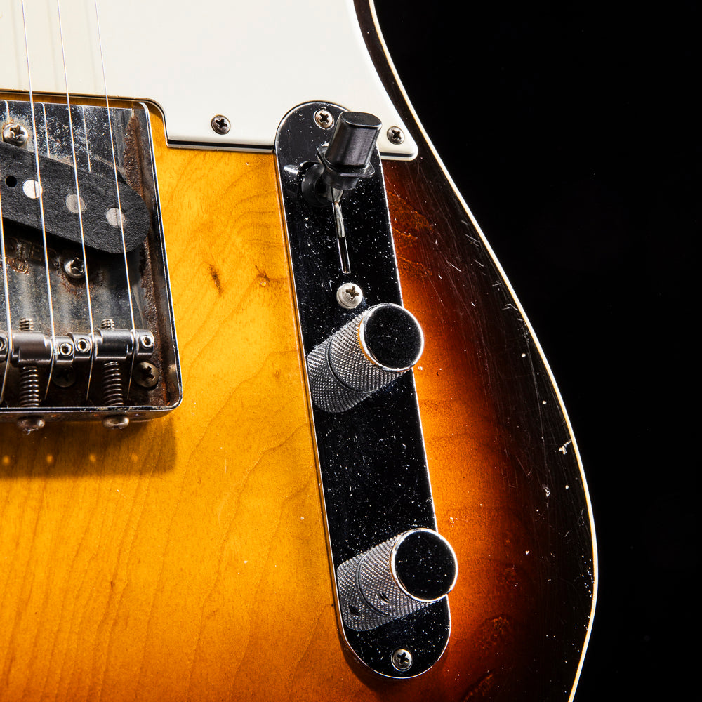 Used 2019 Danocaster Single Cut Double Bound - 3-Tone Sunburst