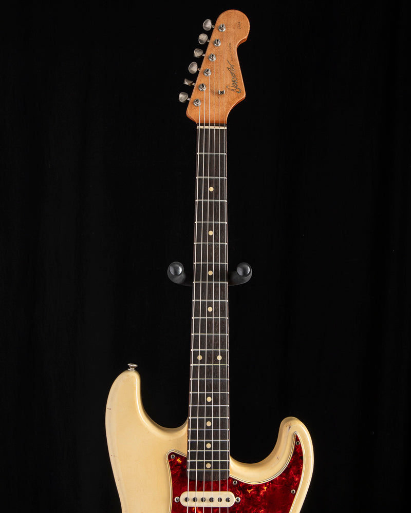Used Danocaster Custom Guitars Doublecut Nicotine Blonde
