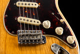 Used Danocaster Custom Guitars Double Cut Hippie Refin Natural