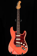 Used Del-Tone 60s S-Style Heavy Aged Fiesta Red