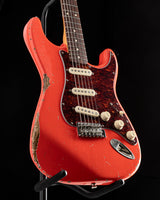 Used Del-Tone 60s S-Style Heavy Aged Fiesta Red