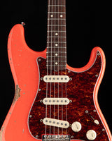 Used Del-Tone 60s S-Style Heavy Aged Fiesta Red