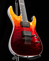 Used ESP E-II Horizon NT-II Tiger Eye Amber Fade