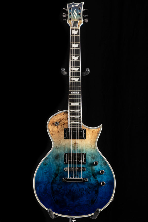 Used ESP E-II Eclipse Blue Natural Fade