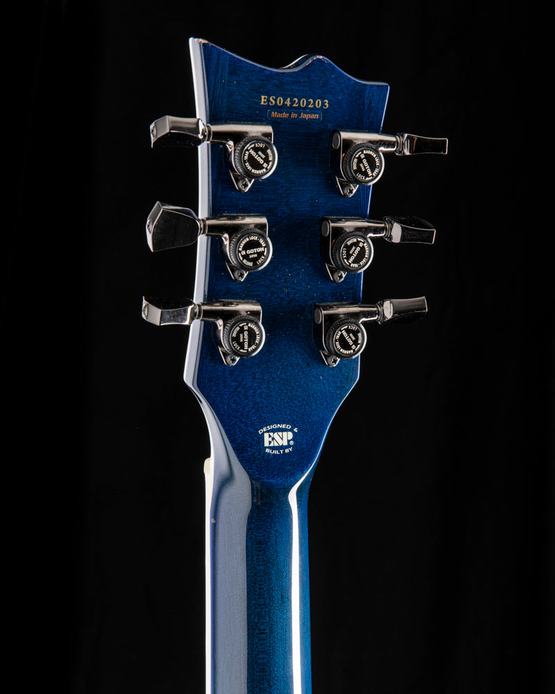 Used ESP E-II Eclipse Blue Natural Fade