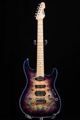Used ESP Original Snapper CTM Poplar Burl Nebula Pink Purple Burst