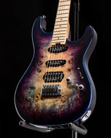 Used ESP Original Snapper CTM Poplar Burl Nebula Pink Purple Burst
