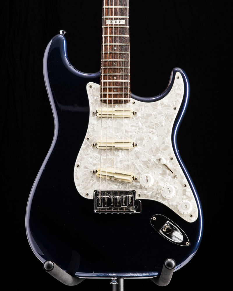 ESP Vintage Plus Relic 美品 ギグバッグ付 Used ESP Vintage Plus S Gun Metal Blue