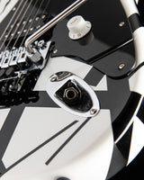 Used EVH Striped Series Black and White