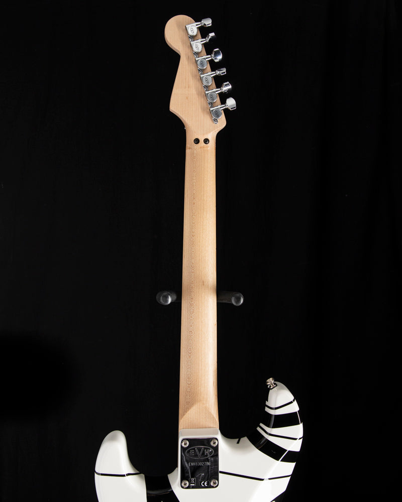 Used EVH Striped Series Black and White