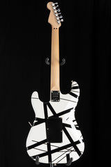 Used EVH Striped Series Black and White