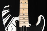 Used EVH Striped Series Black and White