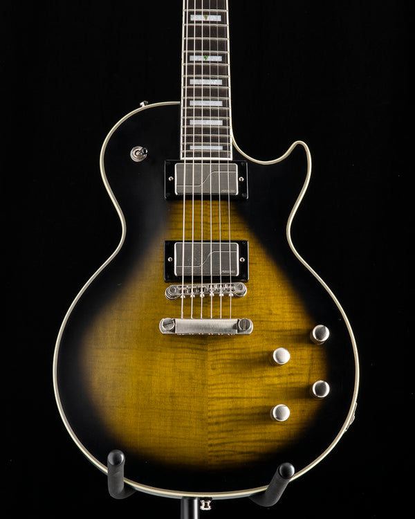 Used Epiphone Prophecy Les Paul Olive Tiger Aged Gloss