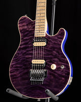 Used Ernie Ball Music Man Eddie Van Halen Signature Transparent Purple