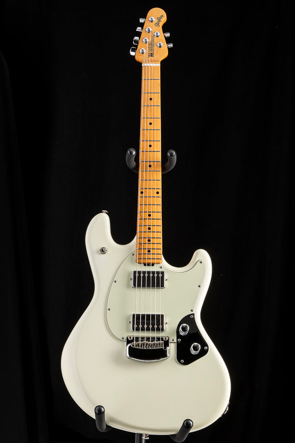 Used Ernie Ball Music Man Stingray HH Ivory White