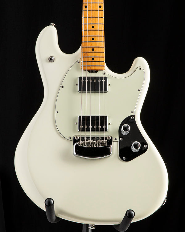 Used Ernie Ball Music Man Stingray HH Ivory White