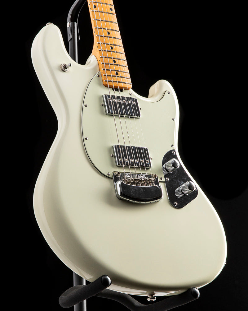 Used Ernie Ball Music Man Stingray HH Ivory White