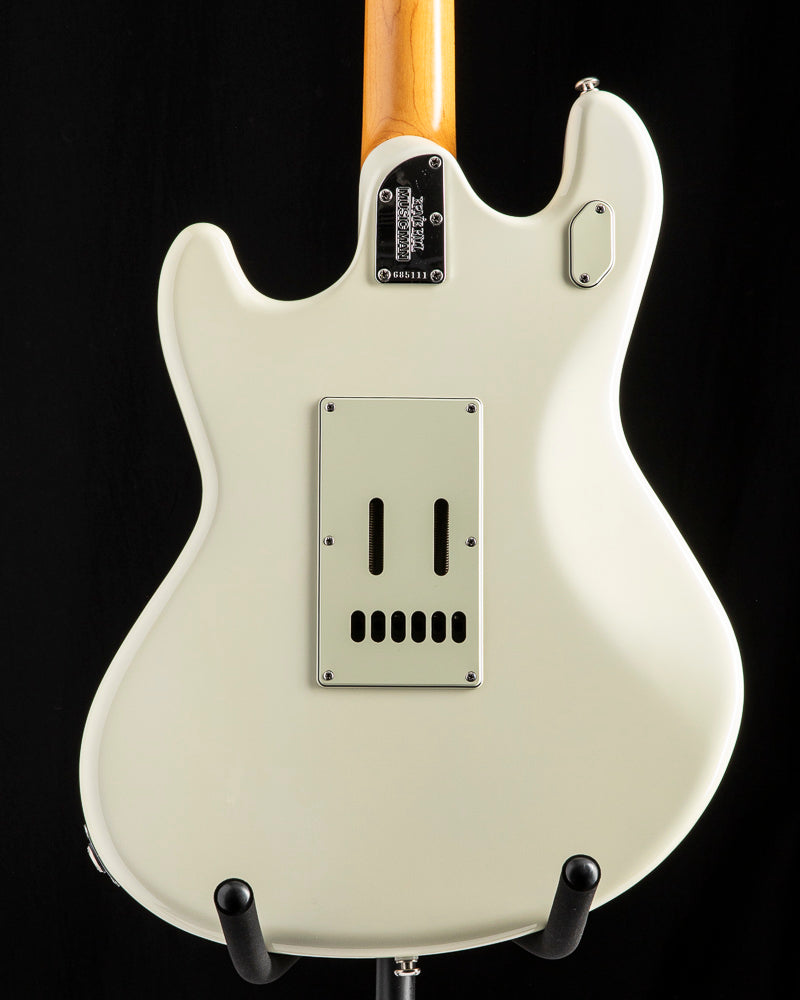 Used Ernie Ball Music Man Stingray HH Ivory White