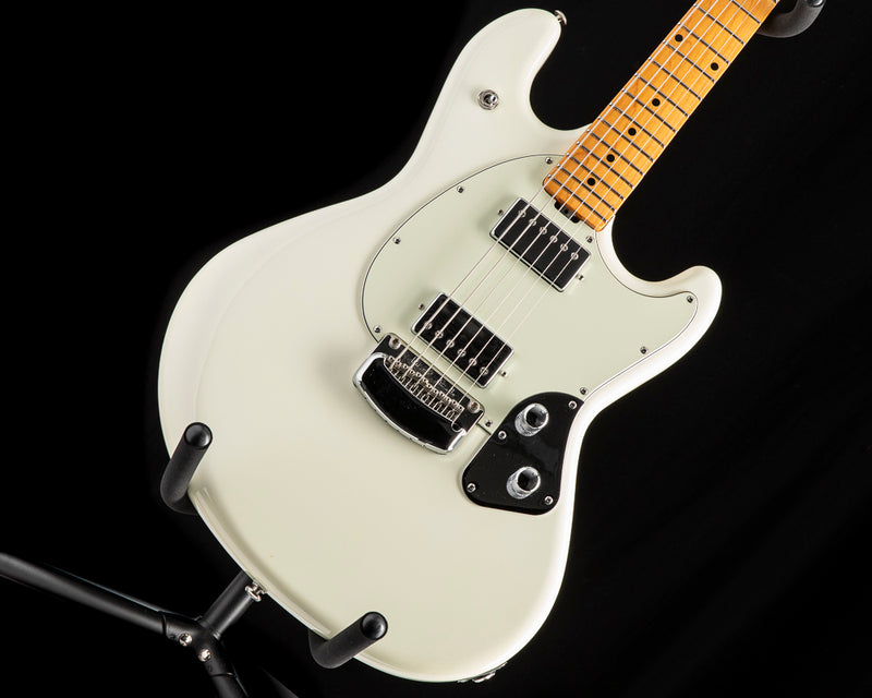 Used Ernie Ball Music Man Stingray HH Ivory White