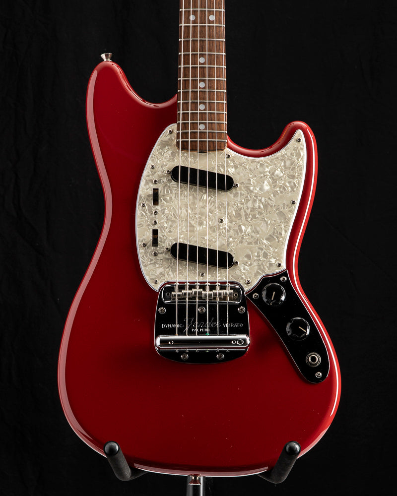 Used Fender MG-69 Mustang Fiesta Red