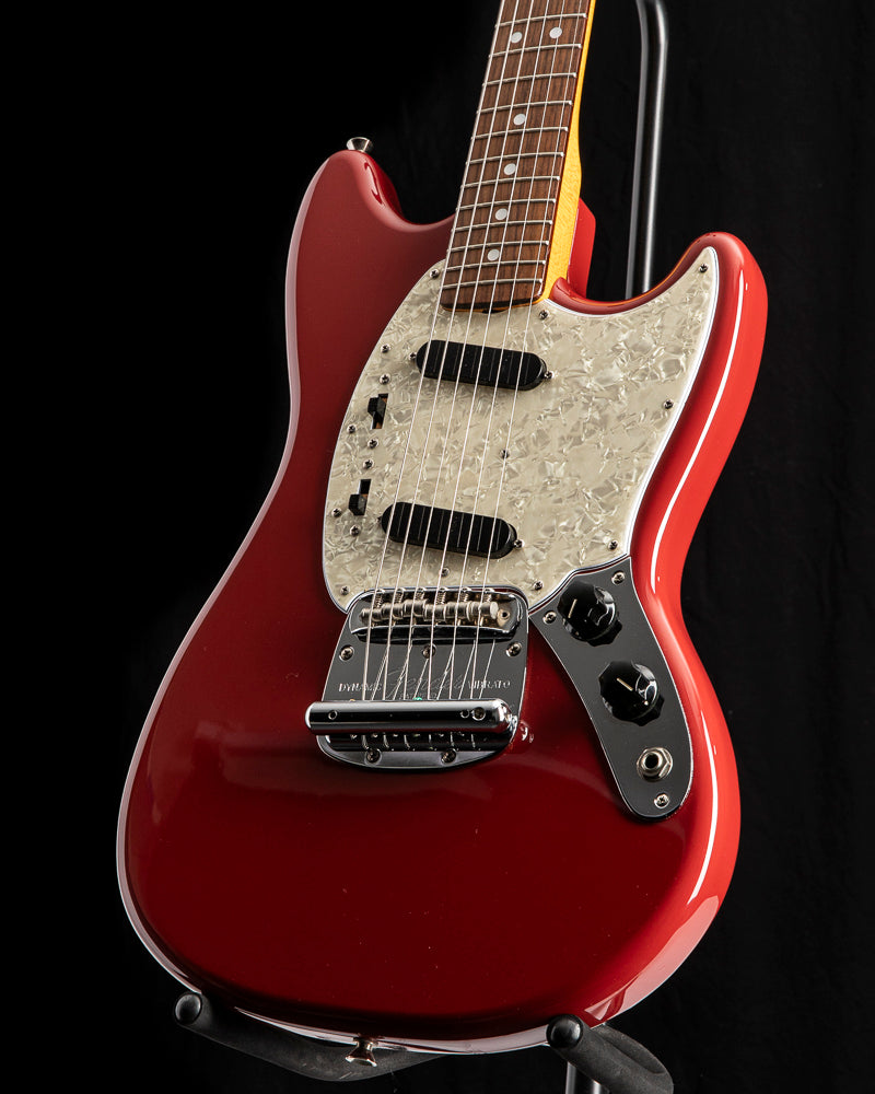Used Fender MG-69 Mustang Fiesta Red