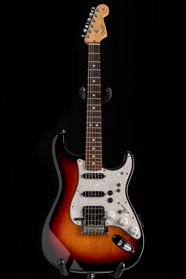 Used Fender American Professional Stratocaster 3-Color Sunburst w/ Roland GR-55 Guitar Synthesizer