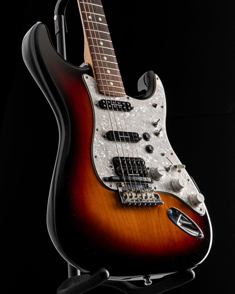 Used Fender American Professional Stratocaster 3-Color Sunburst w/ Roland GR-55 Guitar Synthesizer