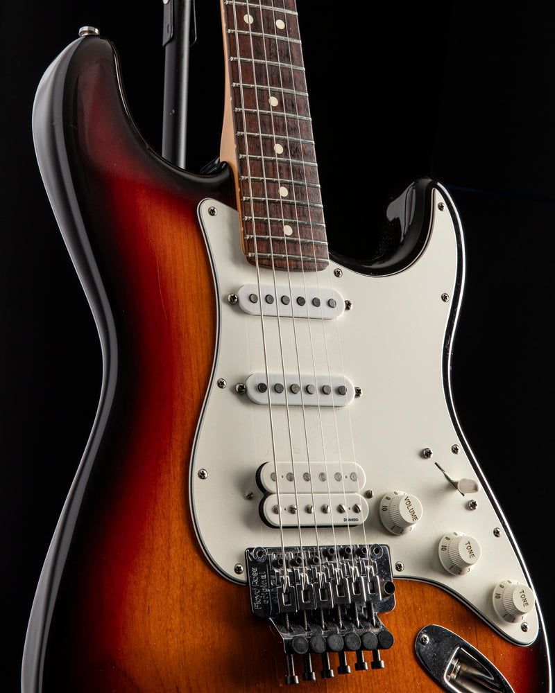 Used Fender American Floyd Rose Classic Stratocaster 3-Tone Sunburst