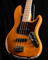 Used Fender American Deluxe Jazz Bass Amber