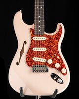 Used Fender American Professional II Stratocaster Thinline Shell Pink