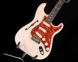 Used Fender American Professional II Stratocaster Thinline Shell Pink