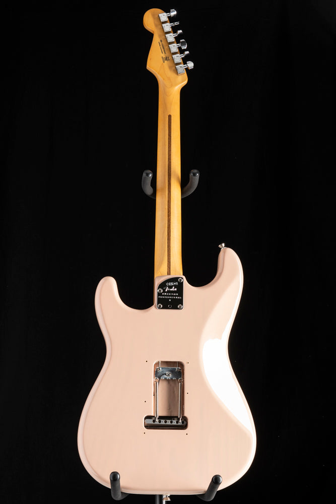 Used Fender American Professional II Stratocaster Thinline Shell Pink