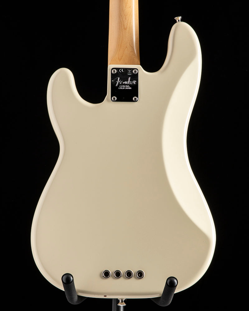 Used Fender American Professional Precision Bass Olympic White