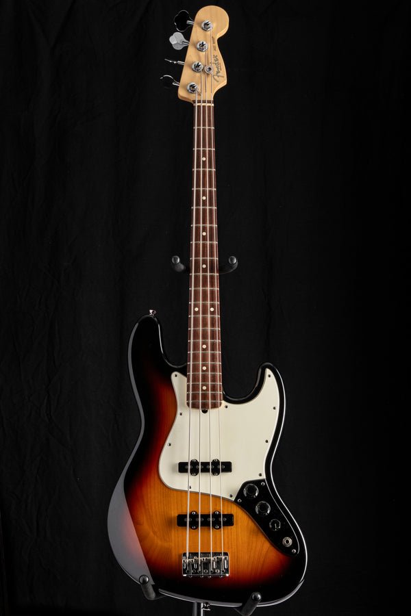 Used Fender American Standard Jazz Bass 3-Color Sunburst