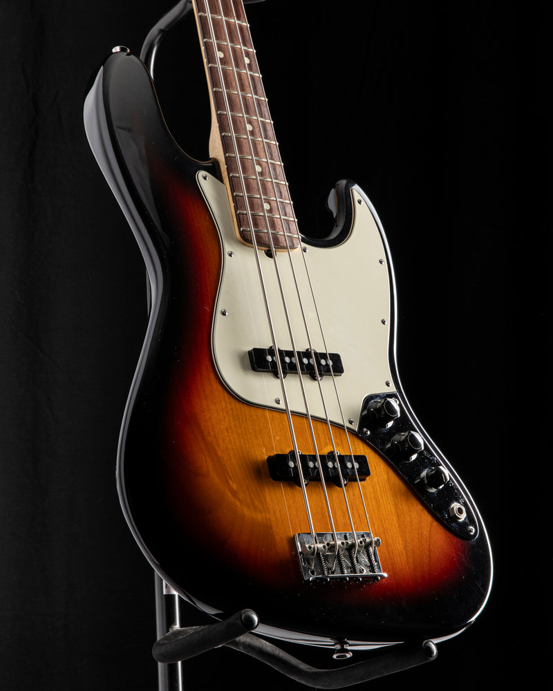 Used Fender American Standard Jazz Bass 3-Color Sunburst