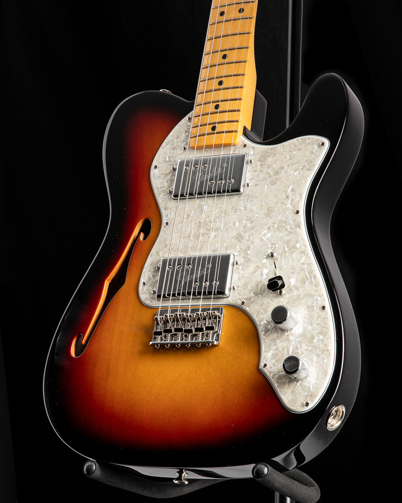 Used Fender American Vintage II 1972 Telecaster Thinline 3-Color Sunburst