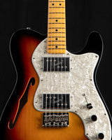 Used Fender American Vintage II 1972 Telecaster Thinline 3-Color Sunburst