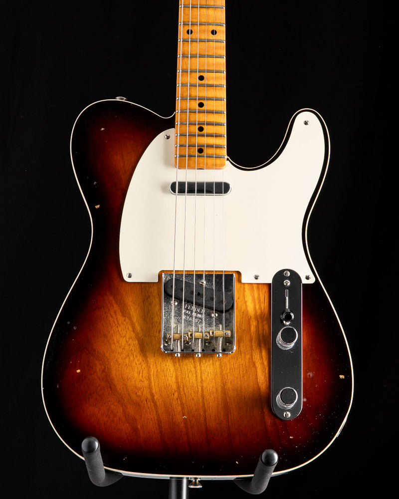 Used Fender Custom Shop '50s Telecaster Custom Journeyman Relic 2 Tone Sunburst