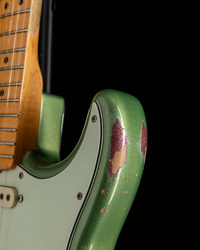 Used Fender Custom Shop Relic '64 Special Strat Aged Sage Green Metallic