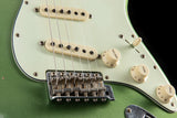 Used Fender Custom Shop Relic '64 Special Strat Aged Sage Green Metallic