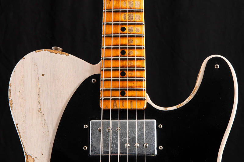 Used Fender Custom Shop CuNiFe Blackguard Tele Aged White Blonde