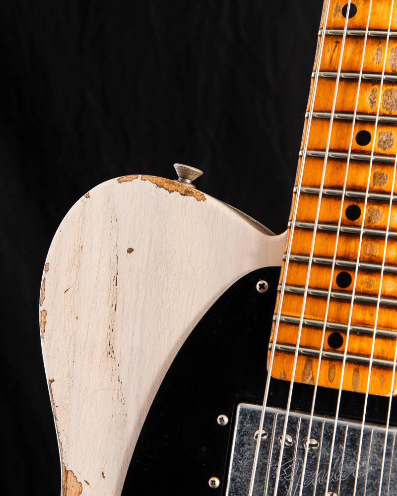 Used Fender Custom Shop CuNiFe Blackguard Tele Aged White Blonde